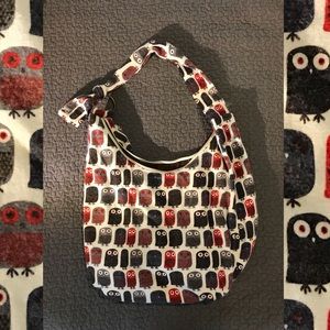 Cute oversized crossbody owl bag!